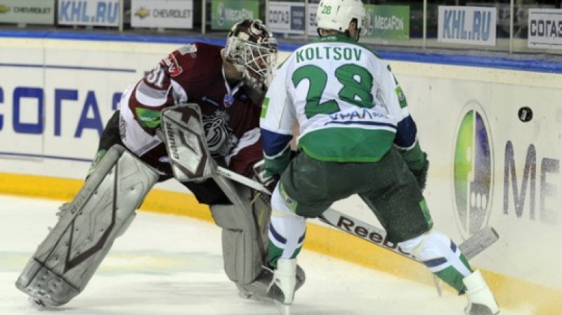 Viena sīka epizode var izšķirt spēles gaitu un - mača galarezultātu.

Foto: Romāns Kokšarovs, F64, SA+.