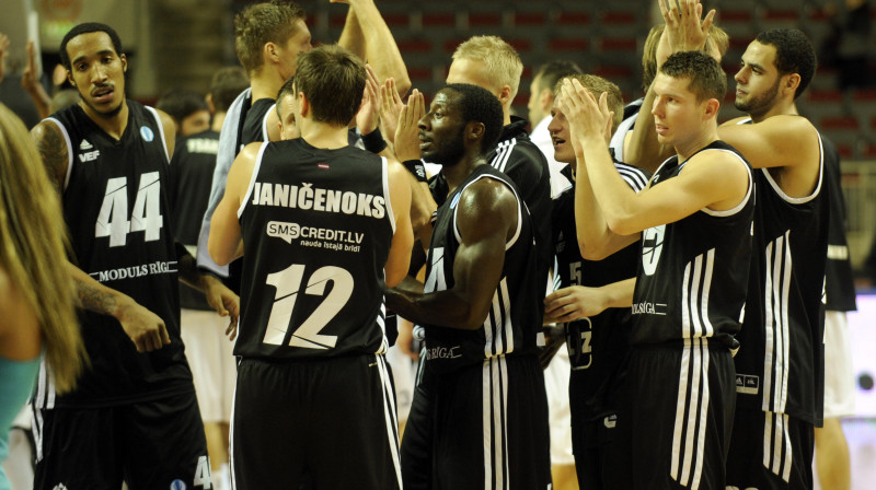 Rīgas VEF 20. decembra vakarā priecēs Liepājas līdzjutējus 
Foto: Romāns Kokšarovs, Sporta Avīze, f64