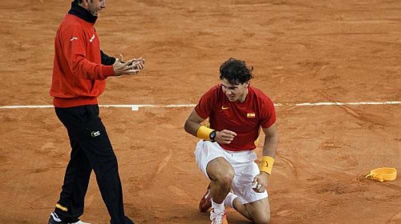 Alberts Kosta un Rafaels Nadals
Foto: AP/Scanpix