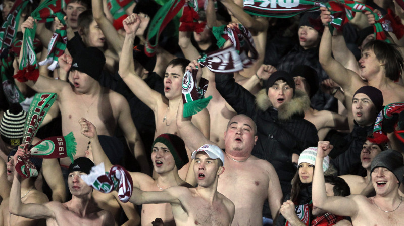 Kazaņas "Rubin" fani
Foto: Itar Tass/Scanpix