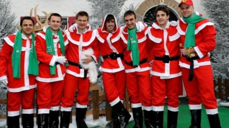 Salaveču lomā iejutās arī Fernando Alonso un Felipe Masa
Foto: www.gpupdate.net