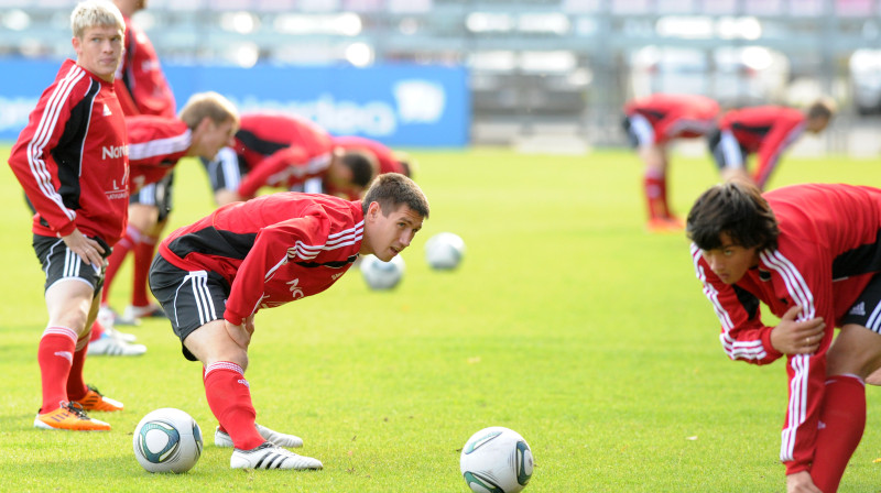 Latvijas futbola izlase 2011. gadu noslēdz 68. vietā FIFA rangā
Foto: Romāns Kokšarovs, Sporta Avīze, f64