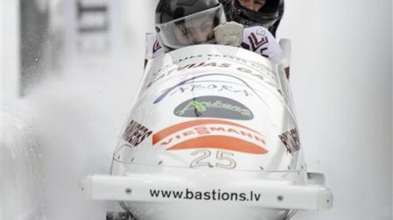 Oskara Melbārža pilotētais četrinieks
Foto: AP/Scanpix