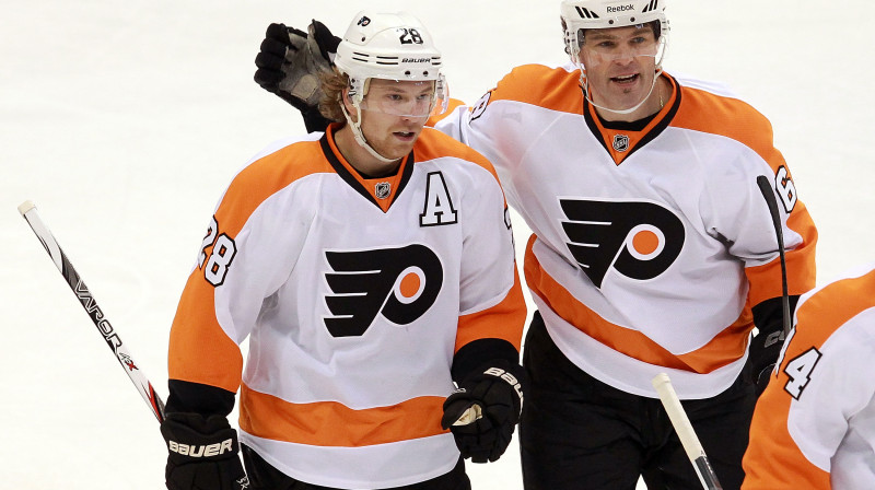 Klods Žirū un Jaromirs Jāgrs
Foto: AFP/Scanpix