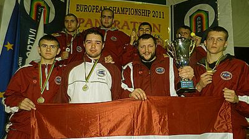 Latvijas pankrationa izlase
Foto: chas.lv