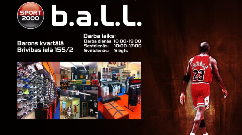 Darba dienās veikals ir atvērts no 10:00 – 19:00, sestdienās 10:00 – 17:00.
Adrese: Brīvības iela 155/2, Rīga
Foto: Ball.lv