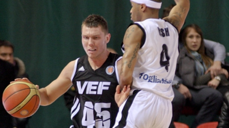 Viena no spēles epizodēm
Foto: vtb-league.com