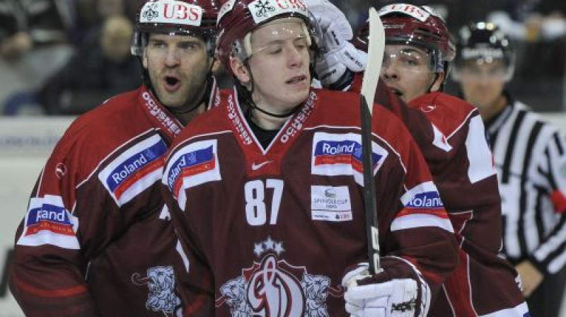 Ģirts Ankipāns, Gints Meija un Roberts Bukarts
Foto: Reuters/Scanpix