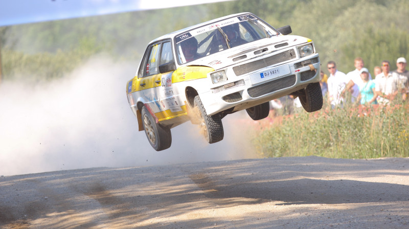 Gada tramplīns: Vārtājas tramplīns Kurzemes rallijā 
Foto: Aigars Tīdmanis, Go4speed