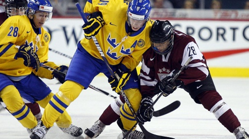 Ņikita Jevpalovs cīņas karstumā
Foto: AP/Scanpix