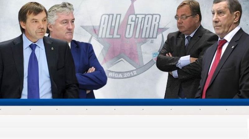 KHL Zvaigžņu spēles treneri
Foto: khl.ru