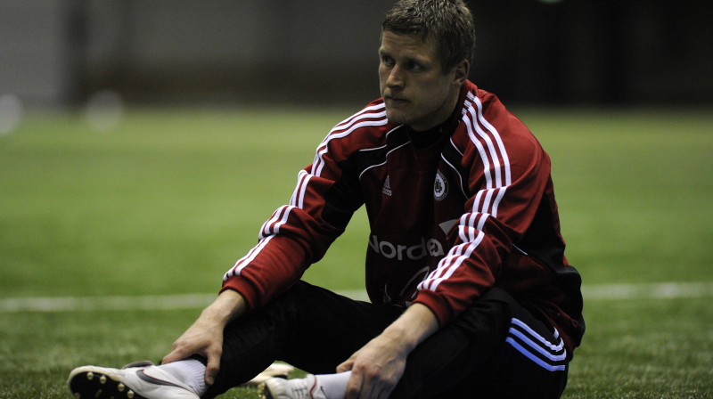 Vārtsargs Andris Vaņins. Foto: Romāns Kokšarovs, "Sporta Avīze"