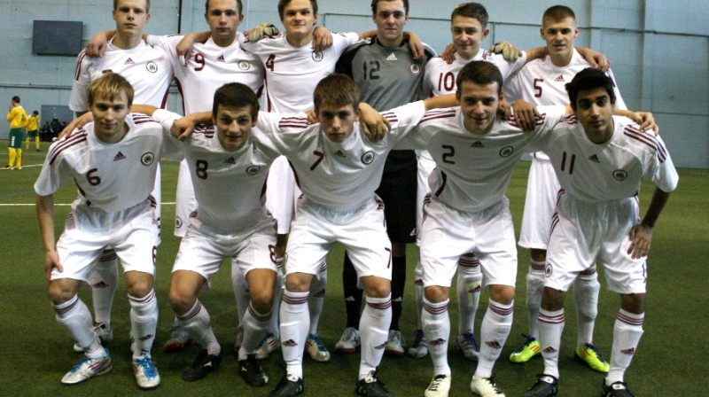 Latvijas U19 izlase futbolā
Foto: V.Sopirins, LFF.lv