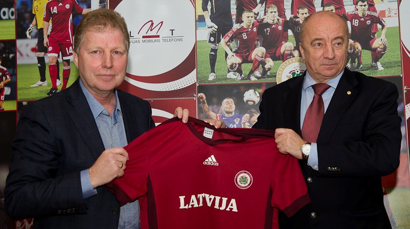 Aleksandrs Starkovs un Jānis Mežeckis
Foto: lff.lv