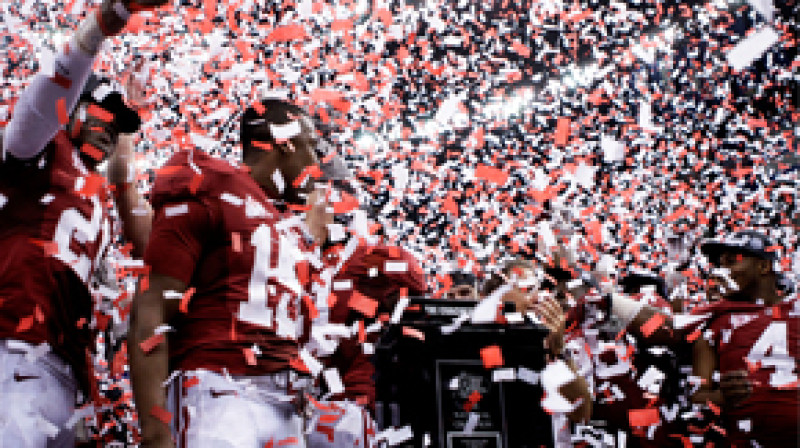 Alabamas "Crimson Tide"
Foto: AP/Scanpix