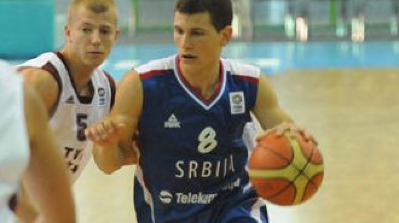Nemanja Nedovičs 2010. gada vasarā U20 čempionāta spēlē pret Latviju
Foto: FIBA Europe