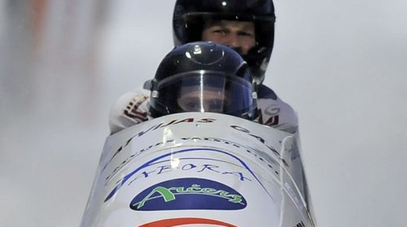 Oskara Melbārža divnieks finišā
Foto: AP/Scanpix
