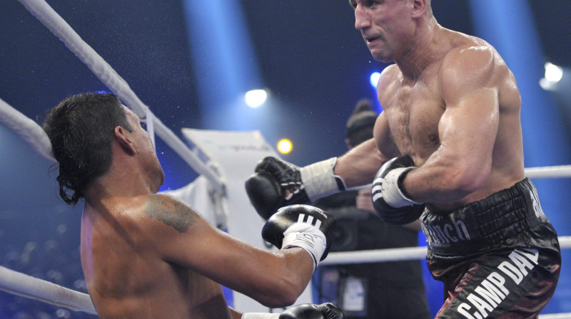 Pablo Fariass un Arturs Abrahams
Foto: AFP/Scanpix