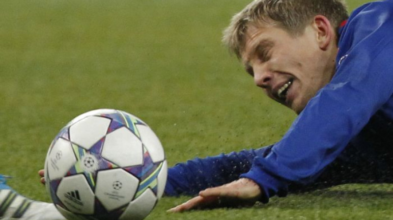 Aleksandrs Cauņa un CSKA Čempionu līgā nespēlēs
Foto: Reuters/Scanpix