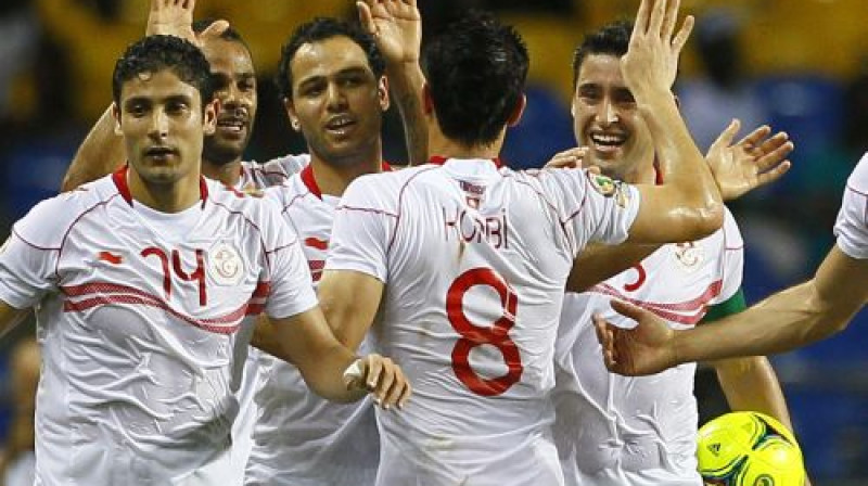 Tunisijas futbolisti
Foto: AP/Scanpix