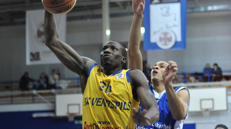 Mamadi Diane rēķinā 25 punkti un septiņas atlēkušās bumbas
Foto: bkventspils.lv