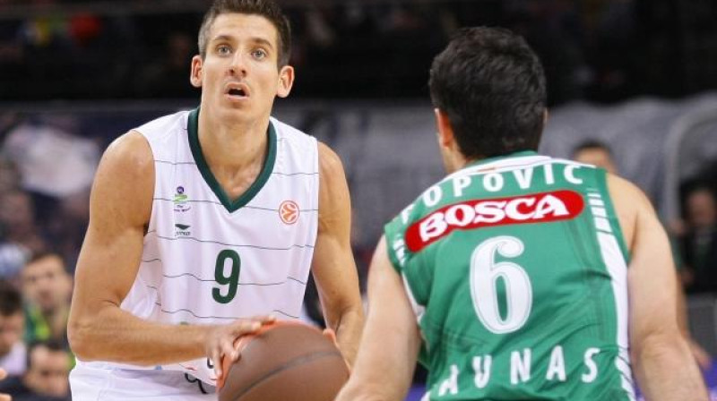Kristaps Valters būs vienīgais latvietis šovakar uz Bilbao arēnas parketa
Foto: basketnews.lt
