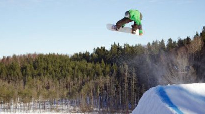 Artūrs Cukunde. Foto:SnowparkZagarkalns.lv.