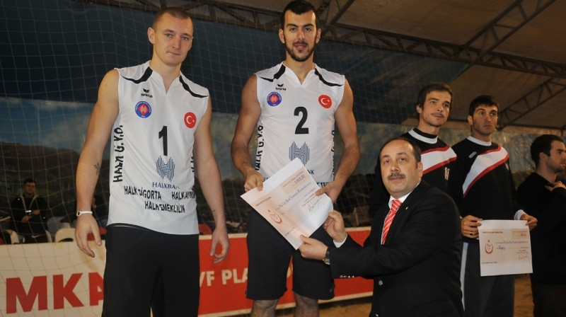 Mārtiņš Pļaviņš un Murats Giginoglu
Foto: tvf.org.tr