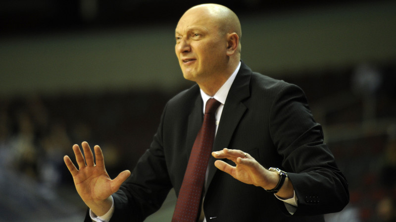 Ramūns Butauts spēlē ar "BCM Gravelines"
Foto: Romāns Kokšarovs, "Sporta Avīze", f64