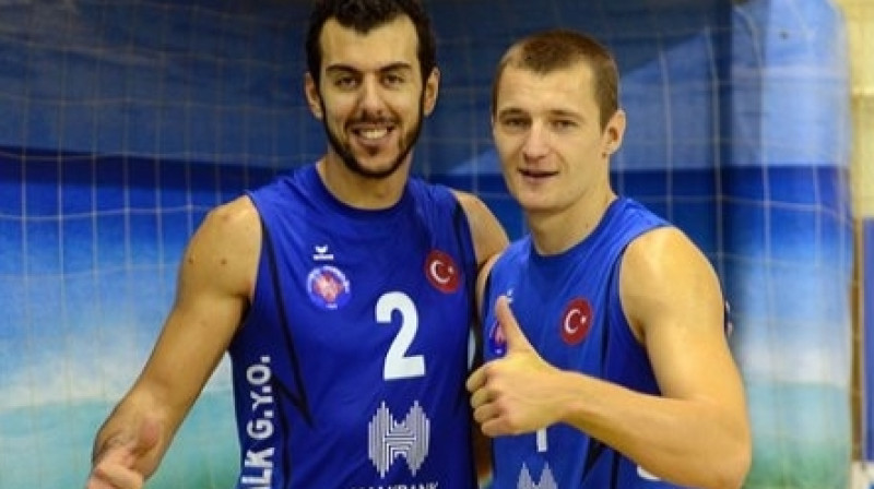 Mārtiņš Pļaviņš un Murats Giginoglu
Foto: tvf.org.tr