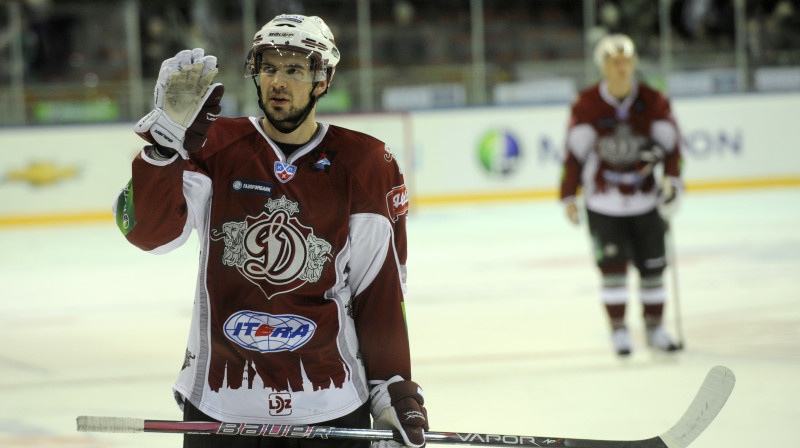 "Dinamo" aizsardzības balsts - Krišjānis Rēdlihs 
Foto: Romāns Kokšarovs, Sporta Avīze, f64