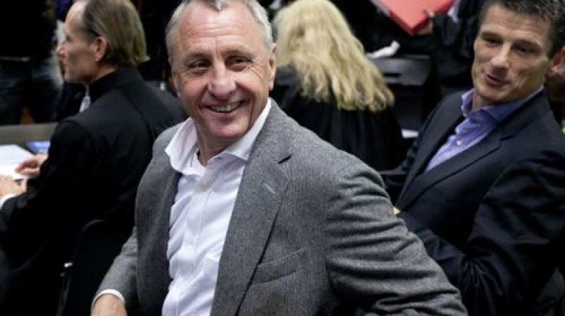 Johans Kruifs, gaidot tiesas lēmumu
Foto: AP/Scanpix