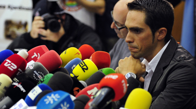 Alberto Kontadors 
Foto: AFP/Scanpix