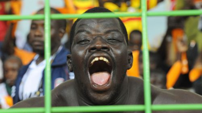 Priecīgs Mali līdzjutējs
Foto: AFP/Scanpix