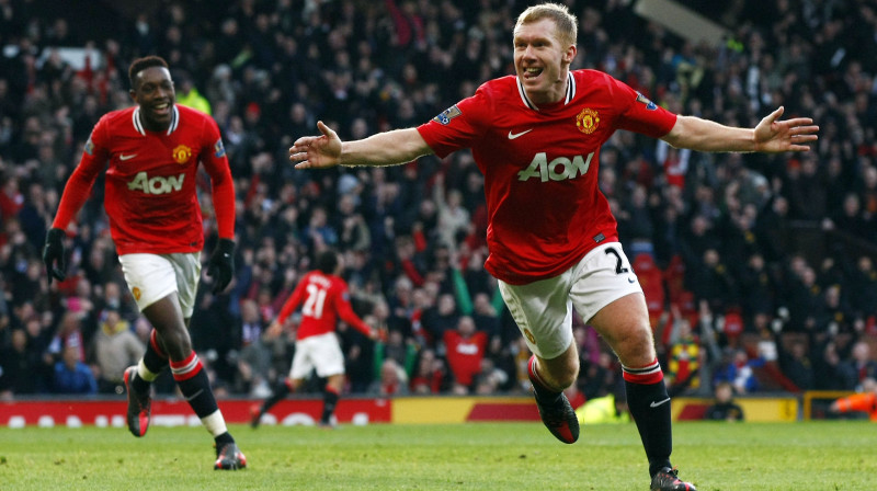 Pols Skoulzs arī 37 gadu vecumā ir viens no, ja ne pats labākais Premjerlīgas pussargs 
Foto: AP/Scanpix