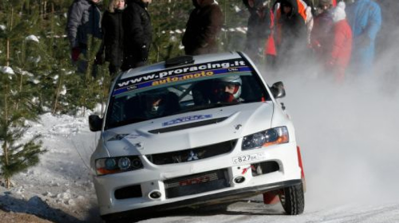 Artjoms Nazarovs un Andis Neikšāns stūrmaņa kēslā
Foto: Rihards Baumanis, Go4speed