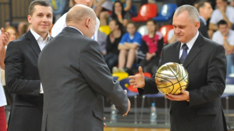 LBL Zvaigžņu spēles atklāšana.
Foto: Romualds Vambuts