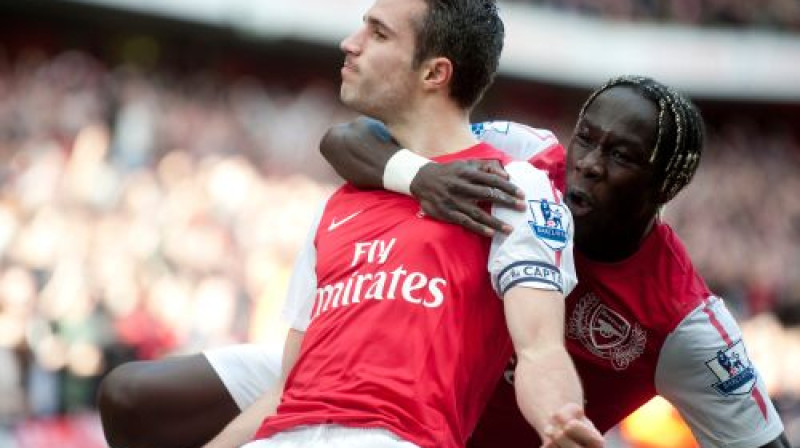 Robins van Pērsijs un Bakarī Saņja
Foto: AP/Scanpix