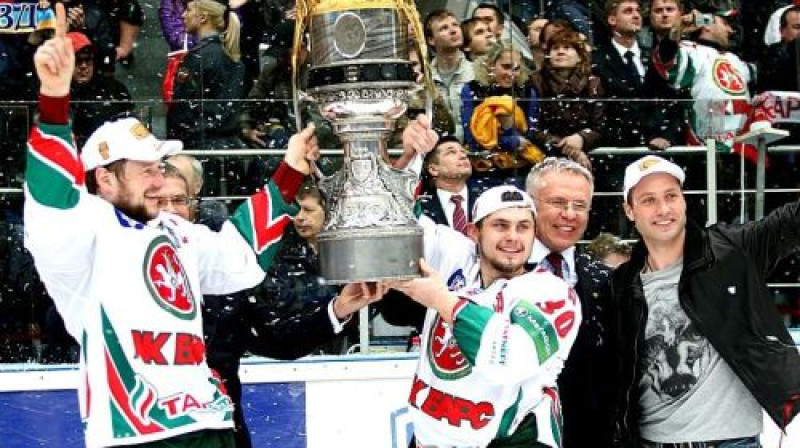 Vai "Ak Bars" skrējiens pēc trešā Gagarina kausa tiešām aprausies jau pirmajā kārtā?
Foto: Aleksandrs Safonovs, championat.com