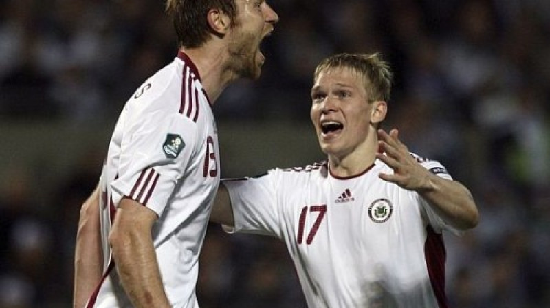 Kaspars Gorkšs un Artjoms Rudņevs