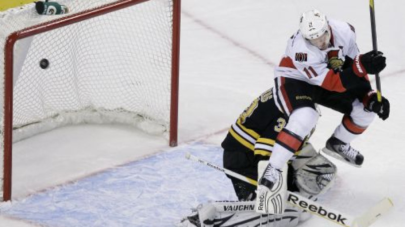 Ripa ielido Tima Tomasa vārtos
Foto: AP/Scanpix