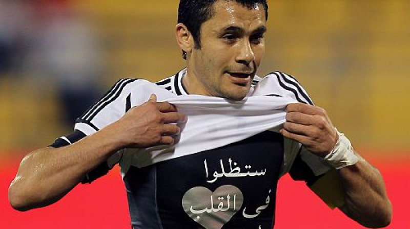 Ahmeds Hasans rekordspēlē guva arī vārtus
Foto: AFP/Scanpix