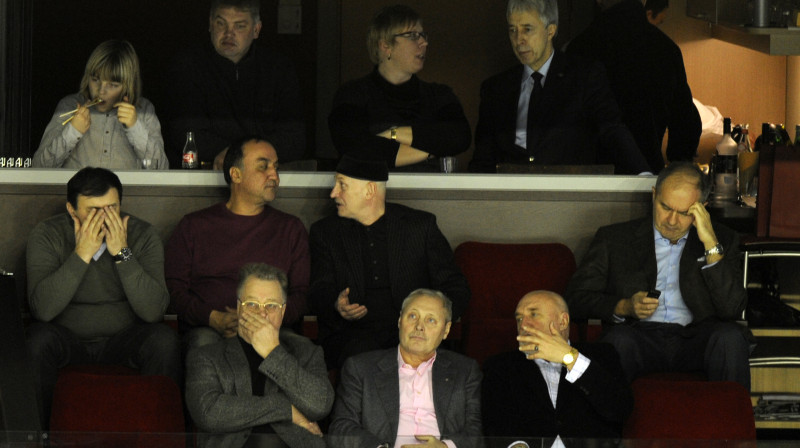 "Dinamo" loža
Foto: Romāns Kokšarovs, "Sporta Avīze", f64