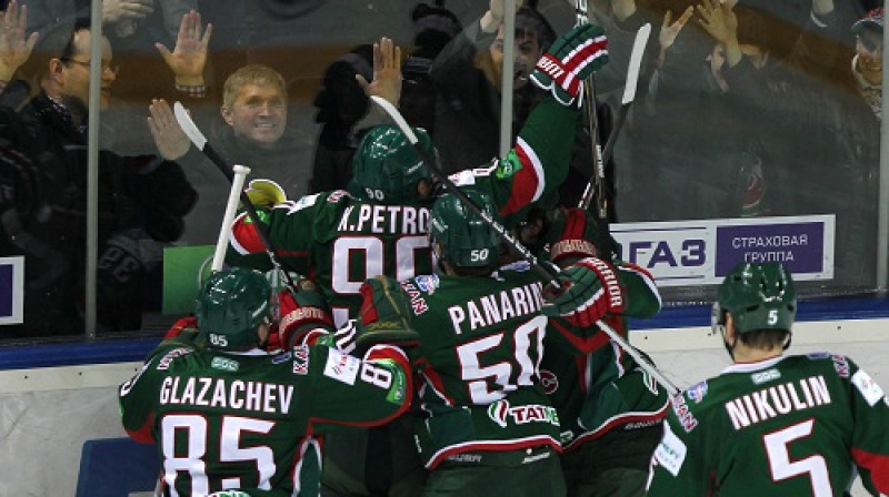 Kirils Petrovs un "Ak Bars" svin uzvaru
Foto: Itar-tass