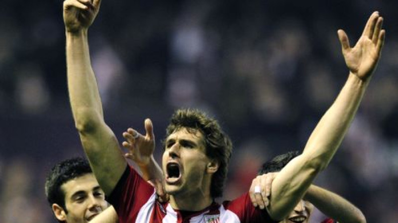 Fernando Jorente atzīmē fantastiskos vārtus
Foto: AFP/Scanpix