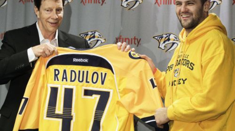 Aleksandrs Radulovs Nešvilā
Foto: AFP/Scanpix