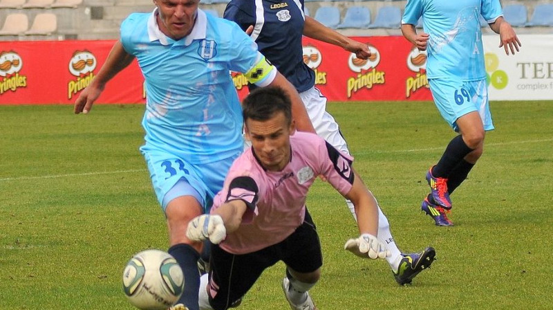 Vīts Rimkus pagājušajā sezonā FC "Jūrmala" formā
Foto: Romualds Vambuts