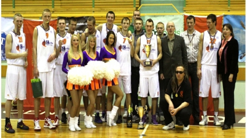 SBL 2011./2012.gada sezonas uzvarētāji BAT1 komanda