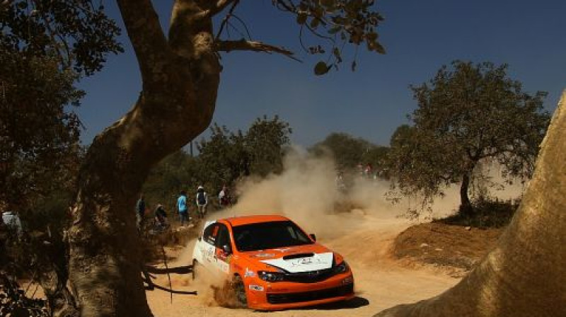 Andis Neikšāns/Pēteris Dzirkals <i>Shakedown</i> posmā
Foto: LMT Rallija komanda