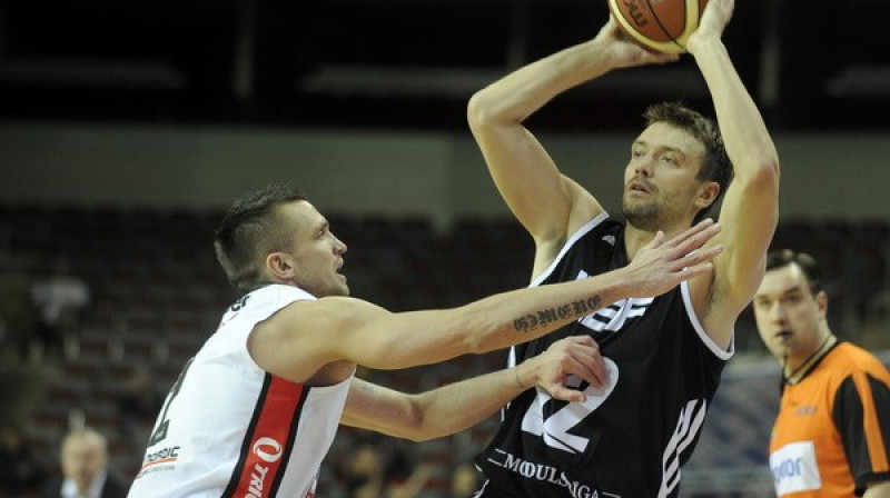 Armands Šķēle un Kristaps Janičenoks
Foto: Romāns Kokšarovs, Sporta Avīze, f64
